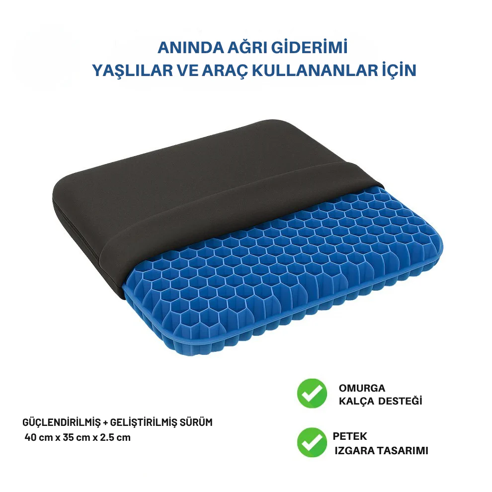 %100 Jel Oturma Minderi