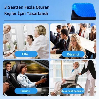 %100 Jel Oturma Minderi